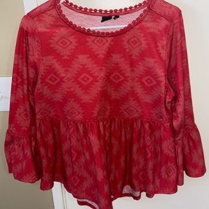 CRUEL GIRL FLARE BABYDOLL SHIRT